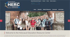 Desktop Screenshot of holocaustcentermilwaukee.org